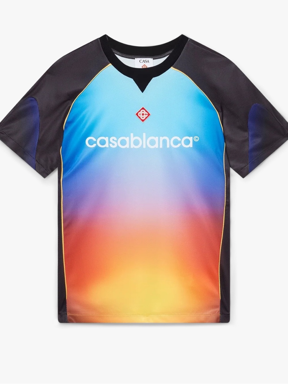 Casa Blanca - GRADIENT SHORT SLEEVE FOOTBALL SHIRT
